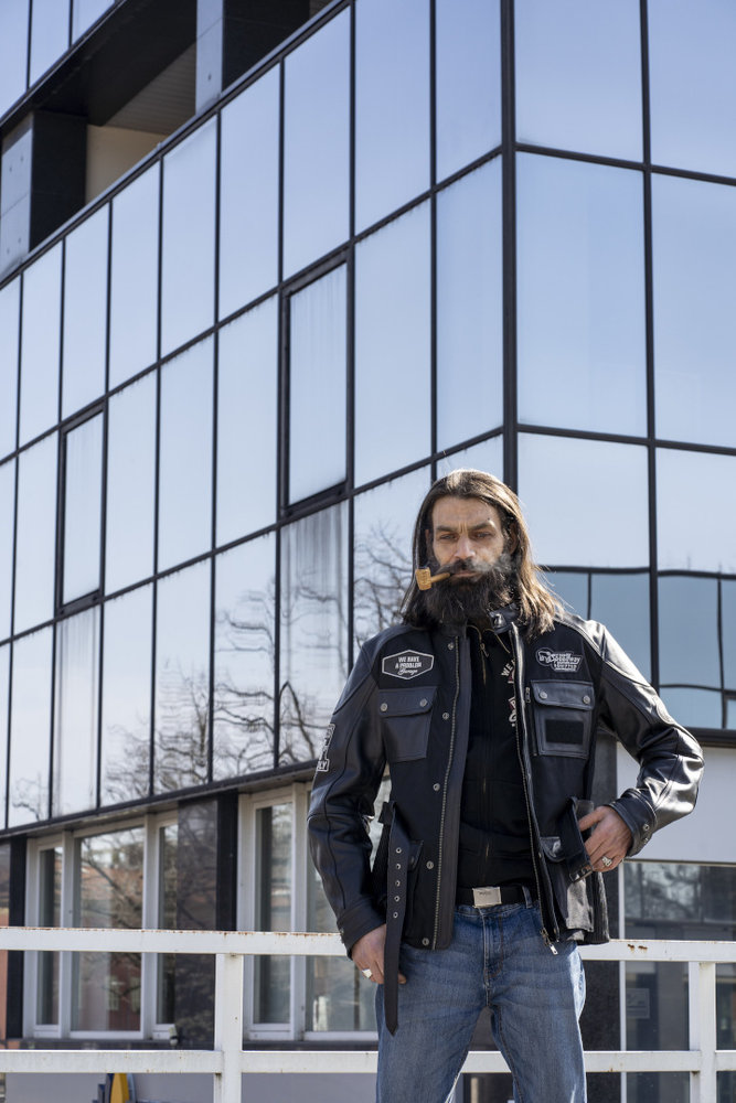 HolyFreedom Quattro TL motorcycle leather/textile jacket