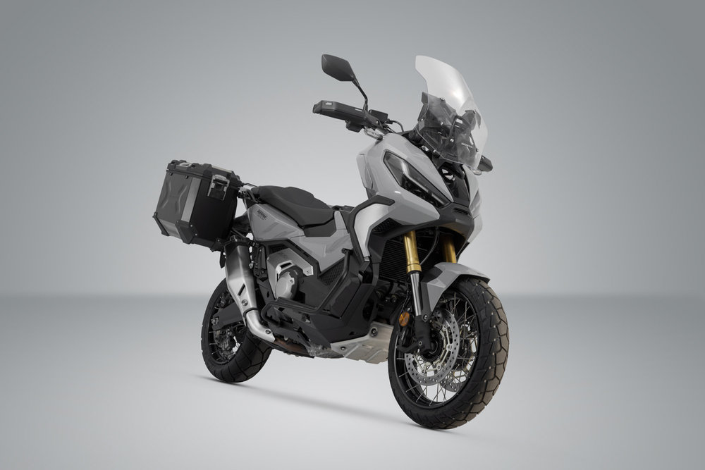 SW-Motech TRAX ADV aluminium case system - Black. 45/37 l. Honda X-ADV (20-24).