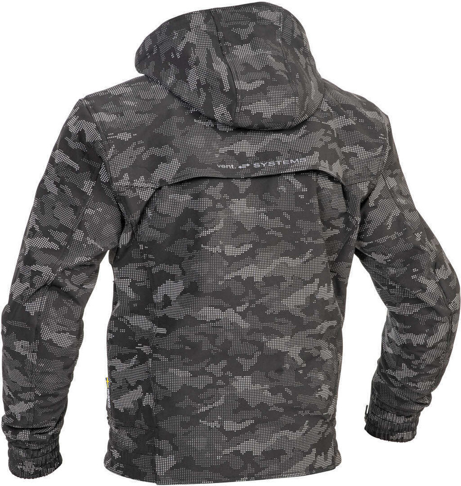 Lindstrands Frisen Camo Motorcycle Textile Jacket