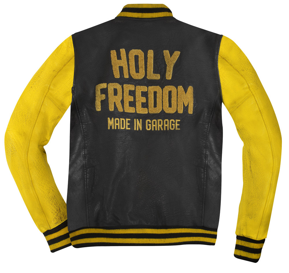 HolyFreedom Varsity College Leather Jacket