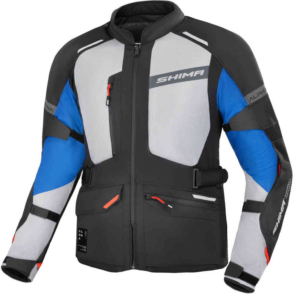 SHIMA Alpha waterproof Motorcycle Textile Jacket