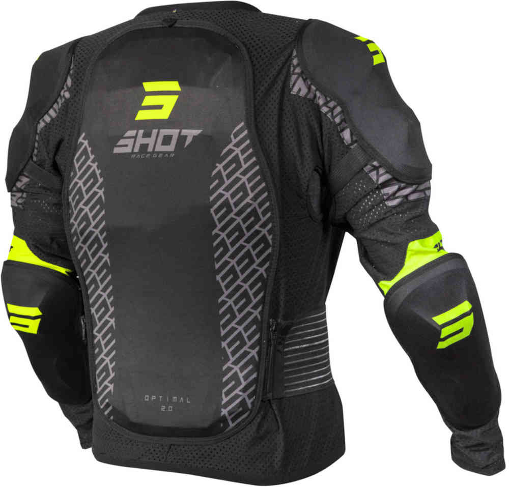 Shot Optimal Black Protector Jacket