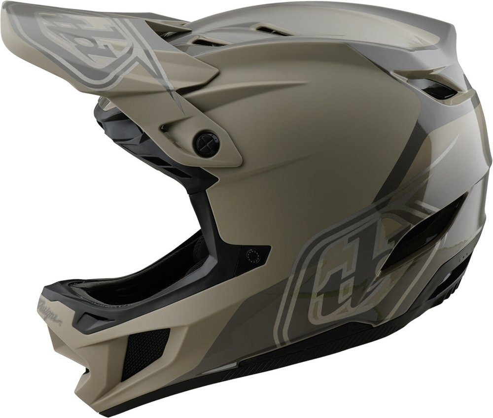 Troy Lee Designs D4 Mips Shadow Polyacrylite Downhill Helm