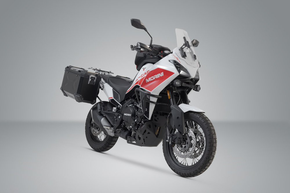 SW-Motech TRAX ADV aluminium case system - Black. 45/45 l. Moto Morini X-Cape 650 (21-).