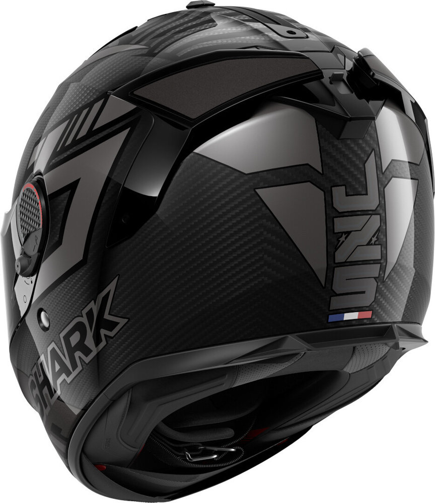 Shark Spartan GT Pro Carbon Zarco Track Racer Helmet