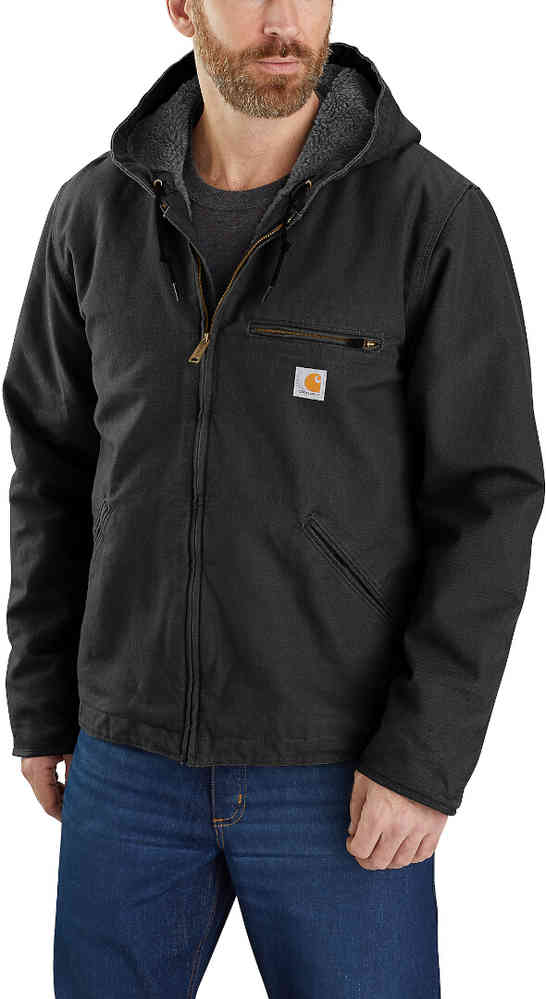Carhartt Relaxed Fit Washed Duck Sherpa Lined Jacket