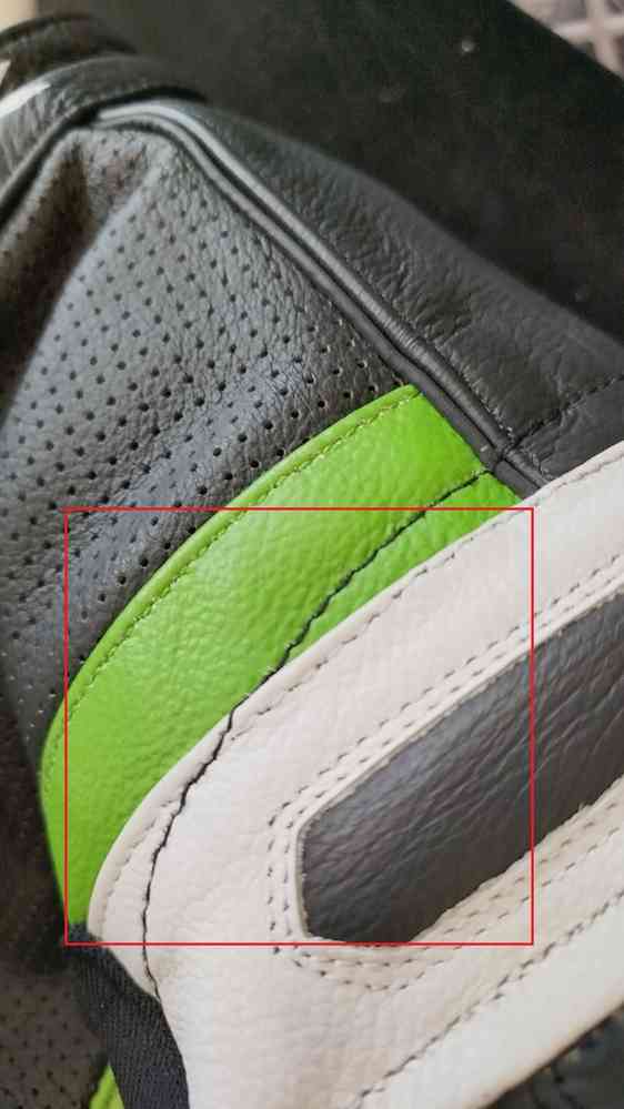 Berik Radic motorcycle leather / textile jacket 2nd choice item