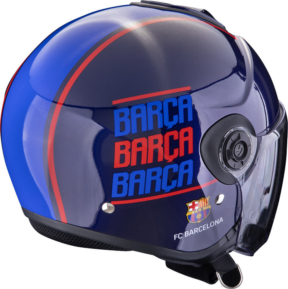 Scorpion Exo City II FC Barcelona Jet Helmet