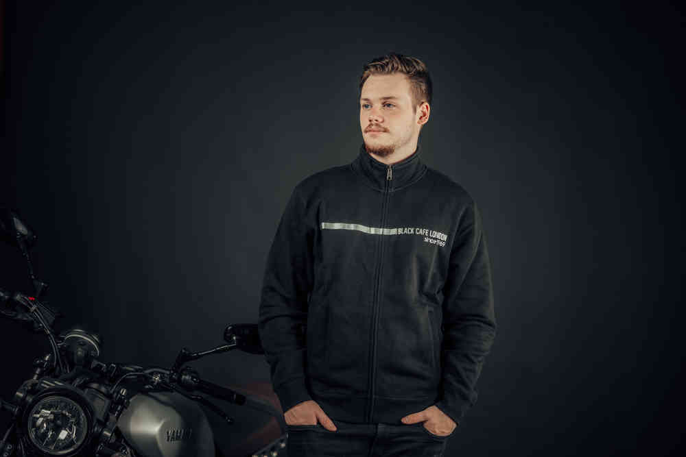 Black-Cafe London Elegance Sweat Jacket