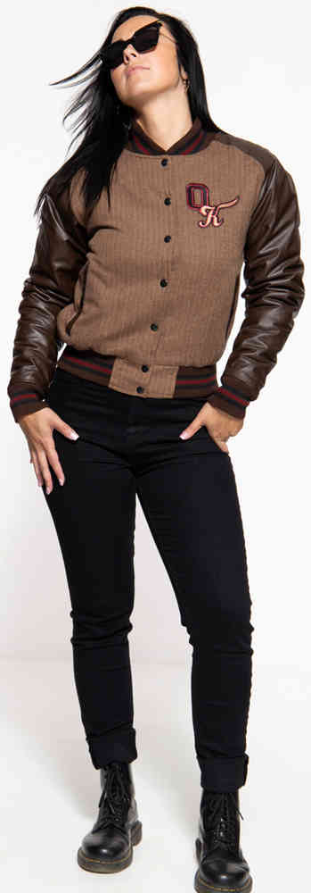 Queen Kerosin Baseball College Ladies Jacket