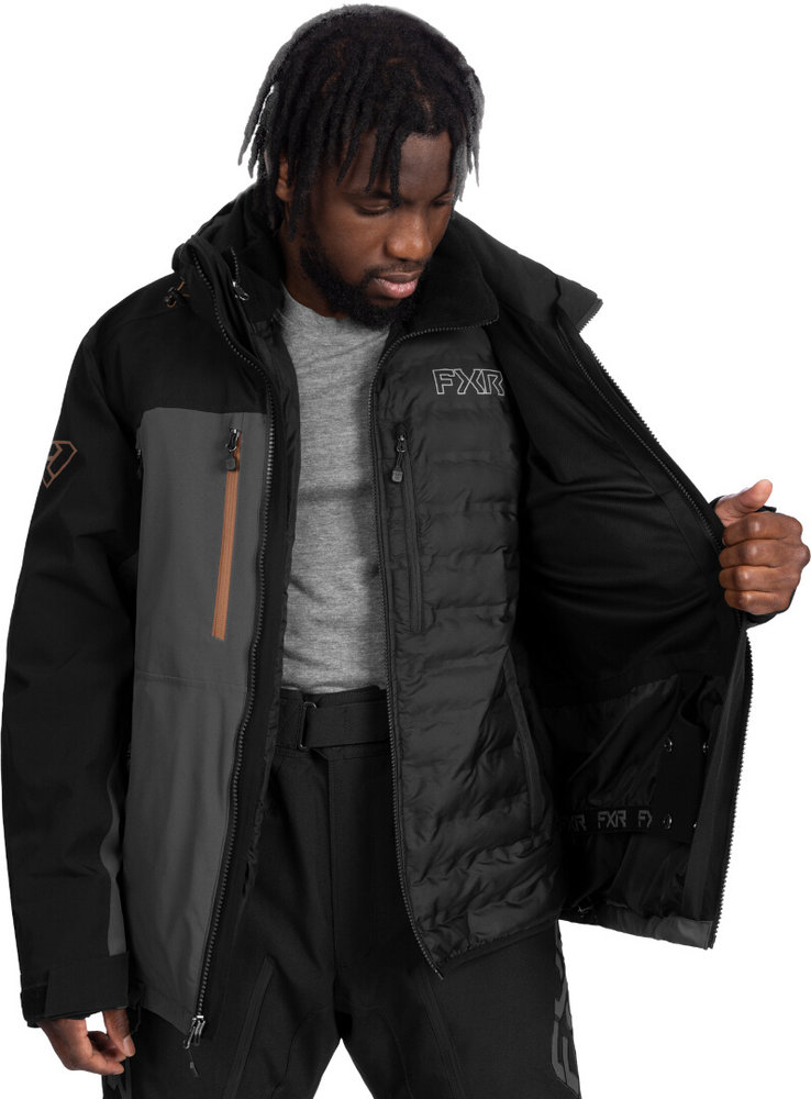 FXR Helium Pro 3-in-1 2025 Snowmobile Jacket