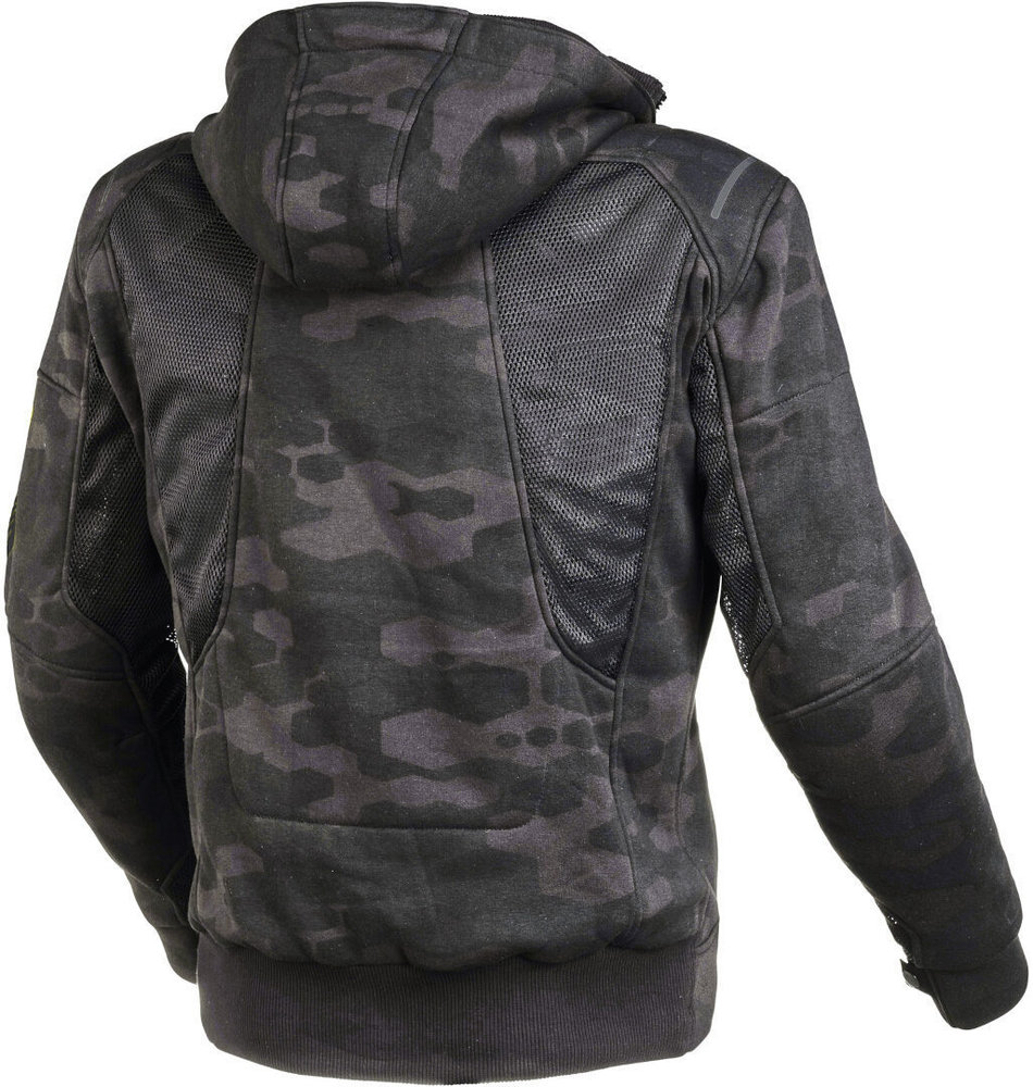 Macna Breeze Camo Motorcycle Zip Hoodie