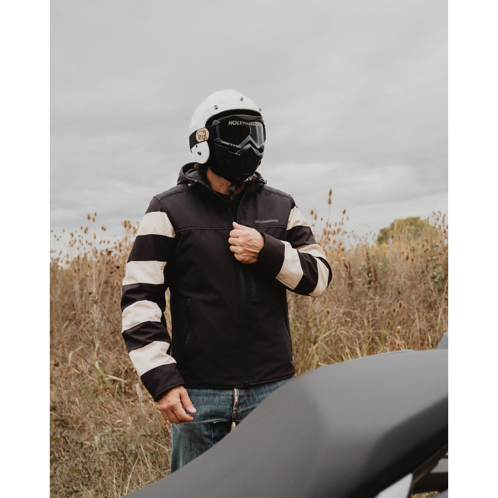 HolyFreedom Prison Softshell Motorcycle Textile Jacket