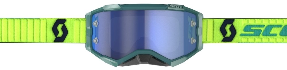 Scott Fury Chrome Motocross Goggles
