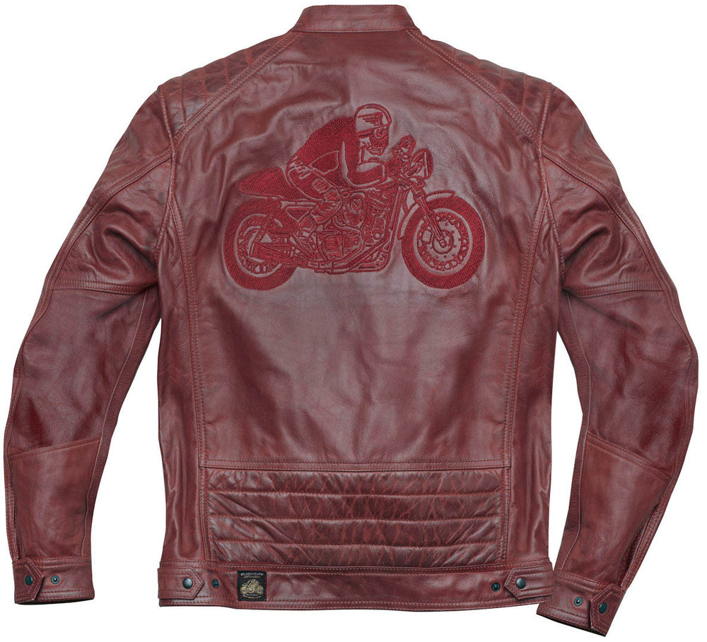 Black-Cafe London Bangkok Motorcycle Leather Jacket