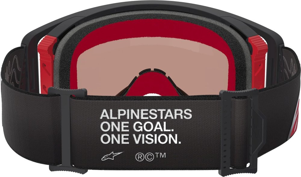 Alpinestars Supertech Corp Absolute Vision Stripe Mirror Motocross Goggles