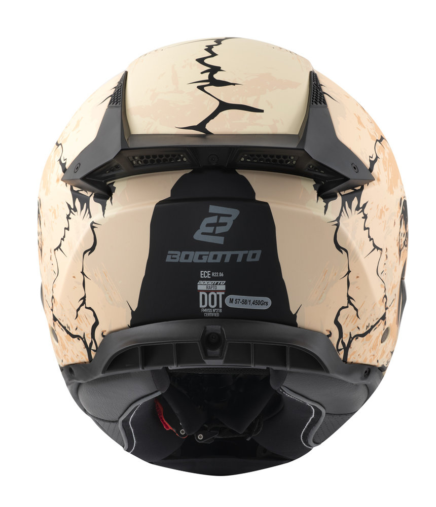 Bogotto Rapto Skull Helmet