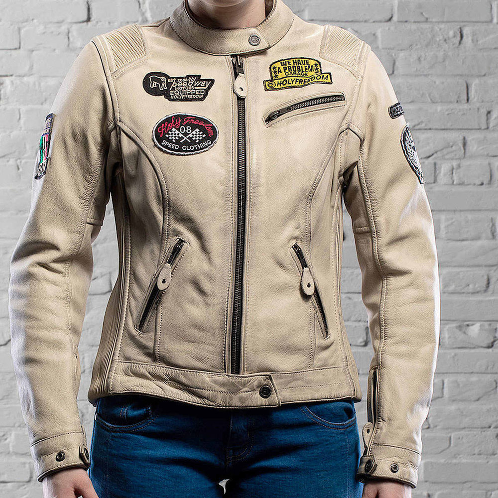HolyFreedom Zero Ladies Motorcycle Leather Jacket