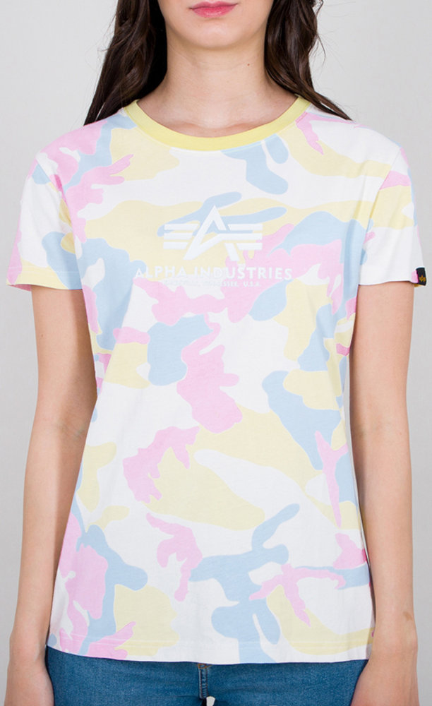 Alpha Industries New Camo Basic Ladies T-Shirt