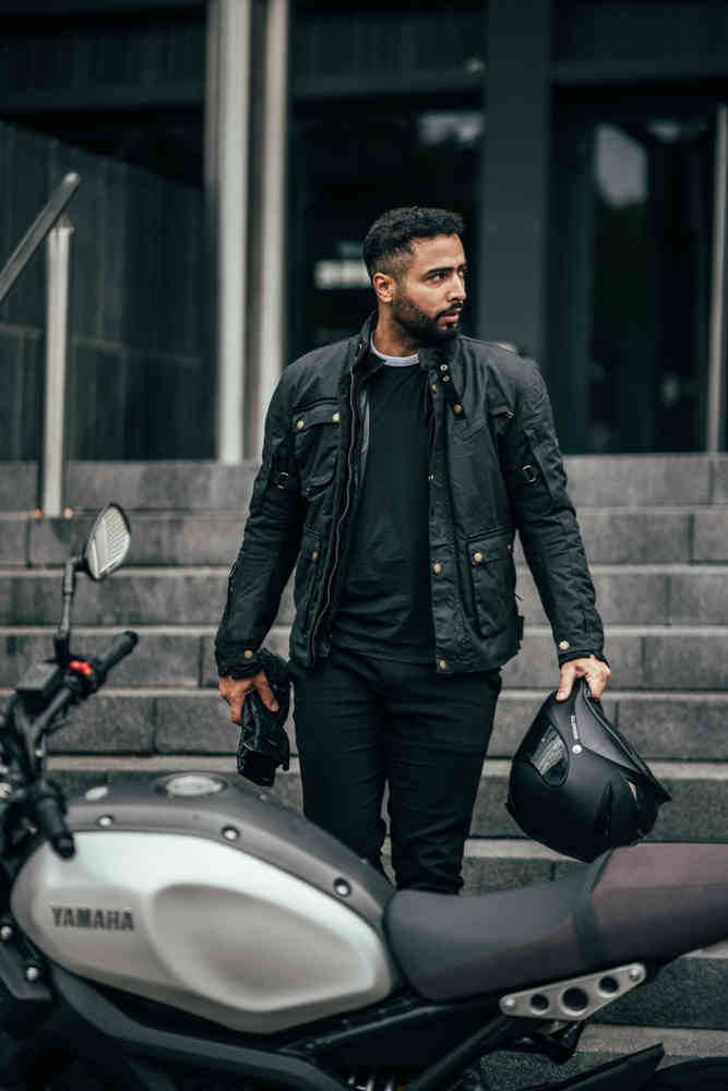 Merlin Expedition Motorcycle Waxed Jacket