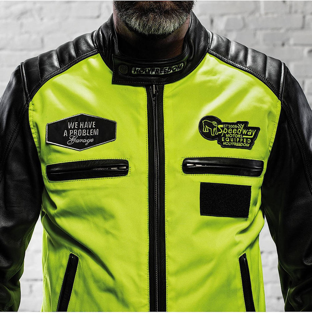 HolyFreedom Zero Vision Motorcycle Leather Jacket