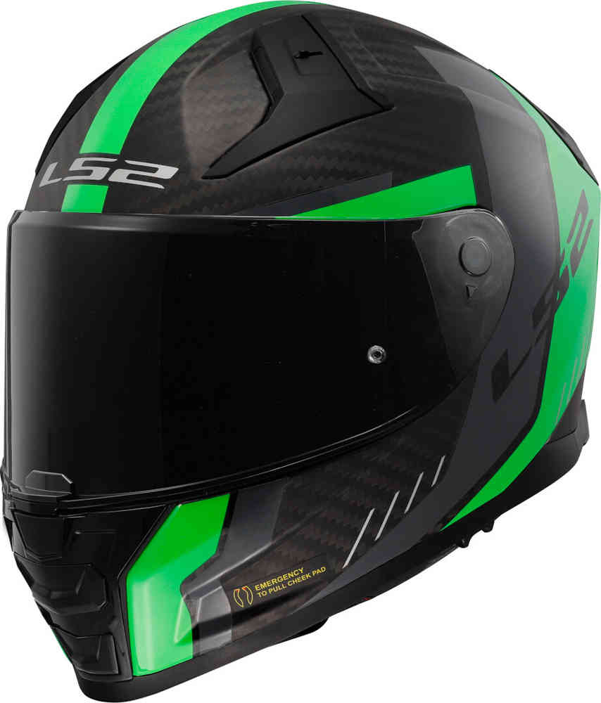 LS2 FF811 Vector II Carbon Grid Helmet