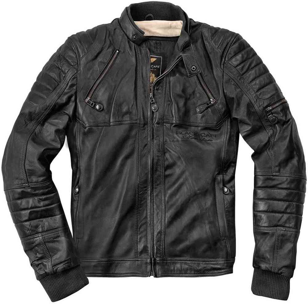 Black-Cafe London Ghom motorcycle leather jacket 2nd choice item