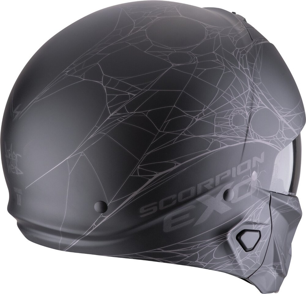 Scorpion EXO Combat II Spiderweb Jet Helmet