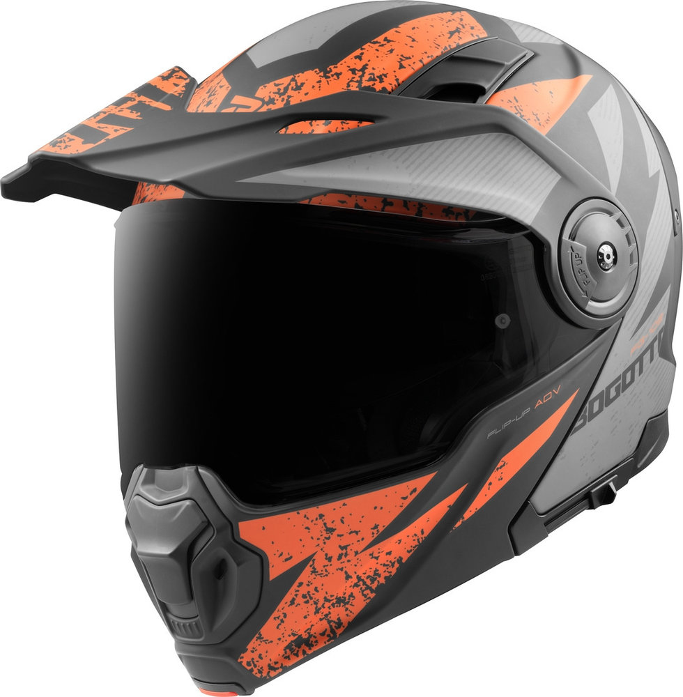 Bogotto FG-102 Safari Fiberglass Enduro Helmet