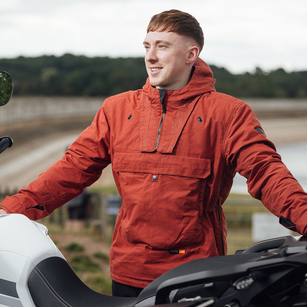 Merlin Outlaw D3O Explorer Motorcycle Pull Over Jacket