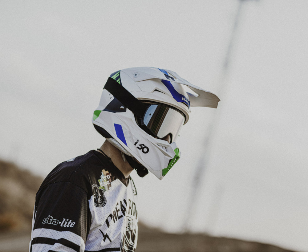 HJC i50 Erased Motocross Helmet