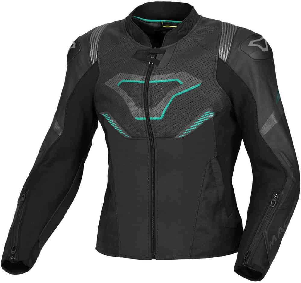 Macna Pointer perforated Ladies Motorcycle Leather Jacket
