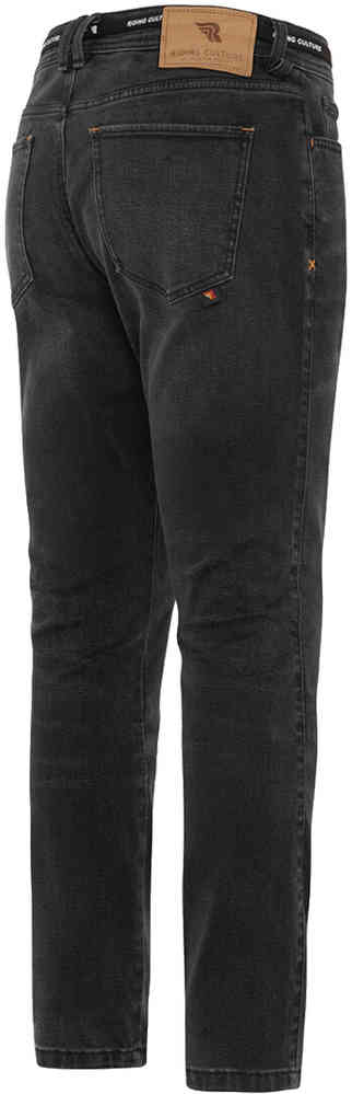 Riding Culture Tapered Slim Black Motorcycle Jeans