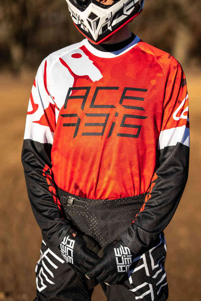 Acerbis J-Windy Vented Watermark Motocross Jersey