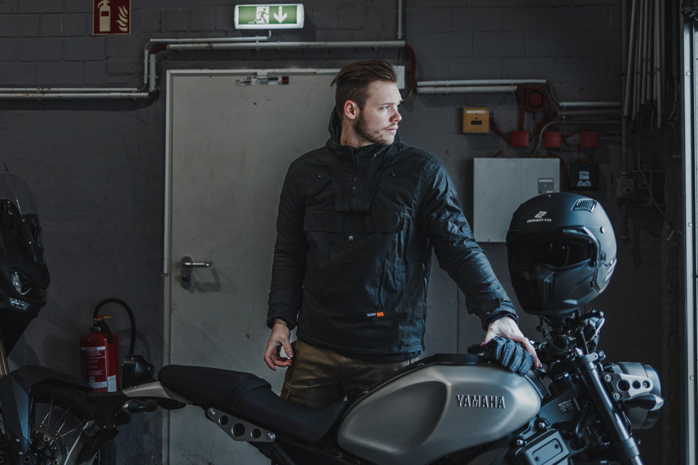 Merlin Outlaw D3O Explorer Motorcycle Pull Over Jacket