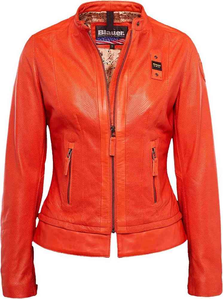 Blauer USA Icon Biker ladies leather jacket 2nd choice item