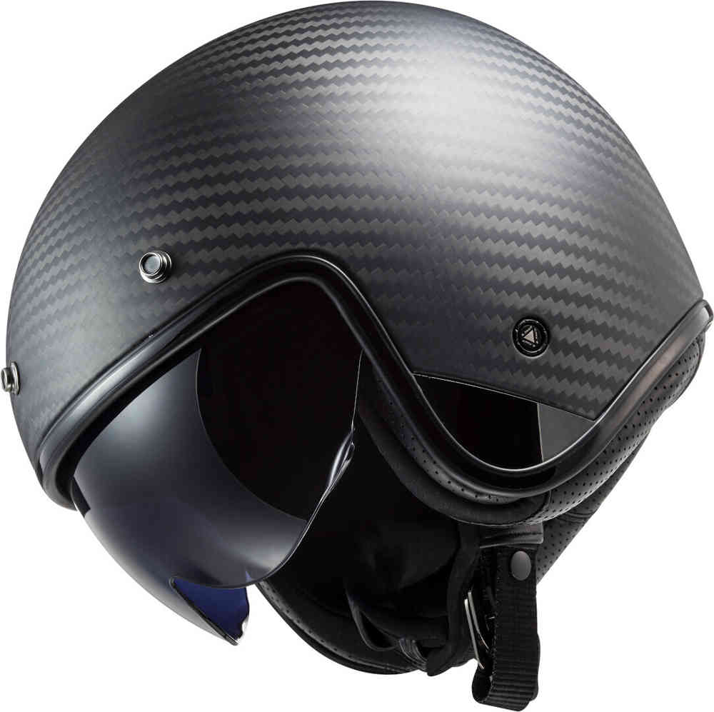 LS2 OF601 Bob Carbon Jet Helmet