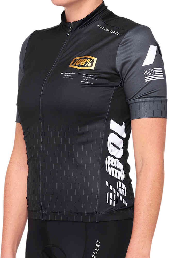 100% Exceeda Ladies Short Sleeve Bicycle Jersey