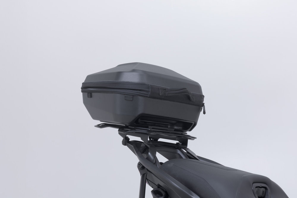 SW-Motech URBAN ABS topcase system - Black. Ducati Multistrada V4 models (20-).