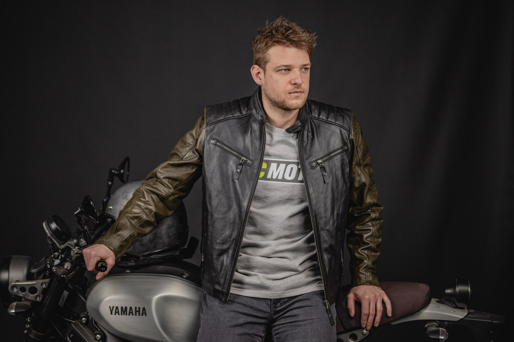 Black-Cafe London Firenze Leather Jacket