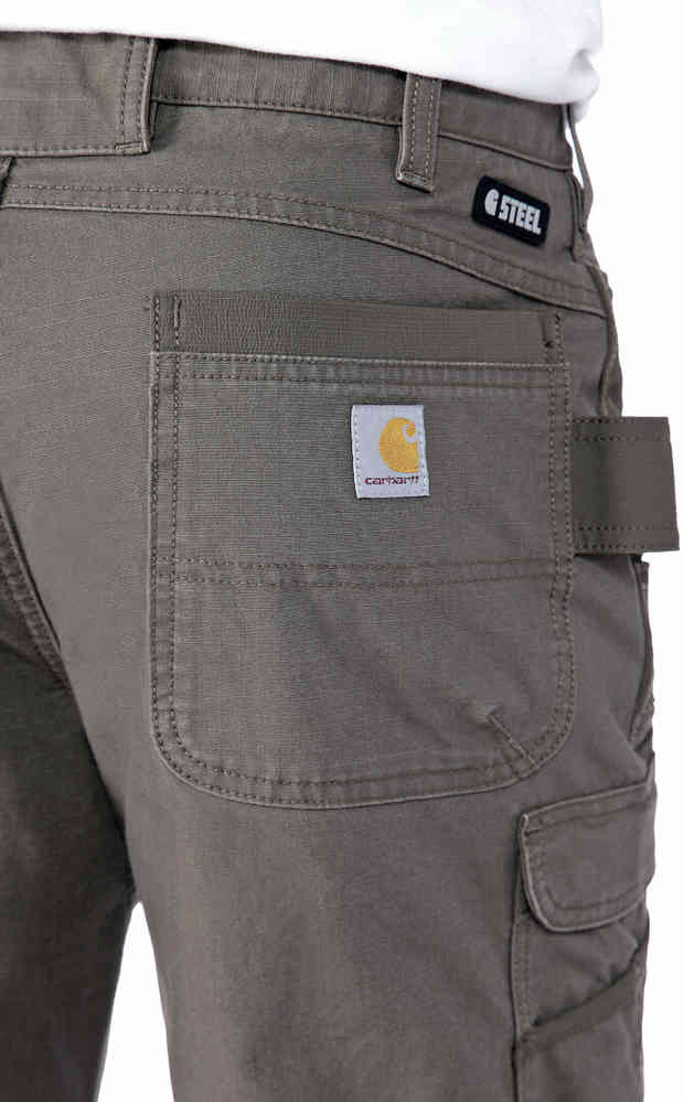 Carhartt Relaxed Fit Straight Steel Rugged Flex Ripstop Double-Front Cargo Pants