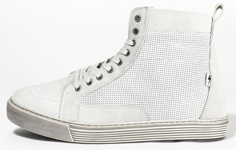John Doe Neo White Motorcycle Shoes