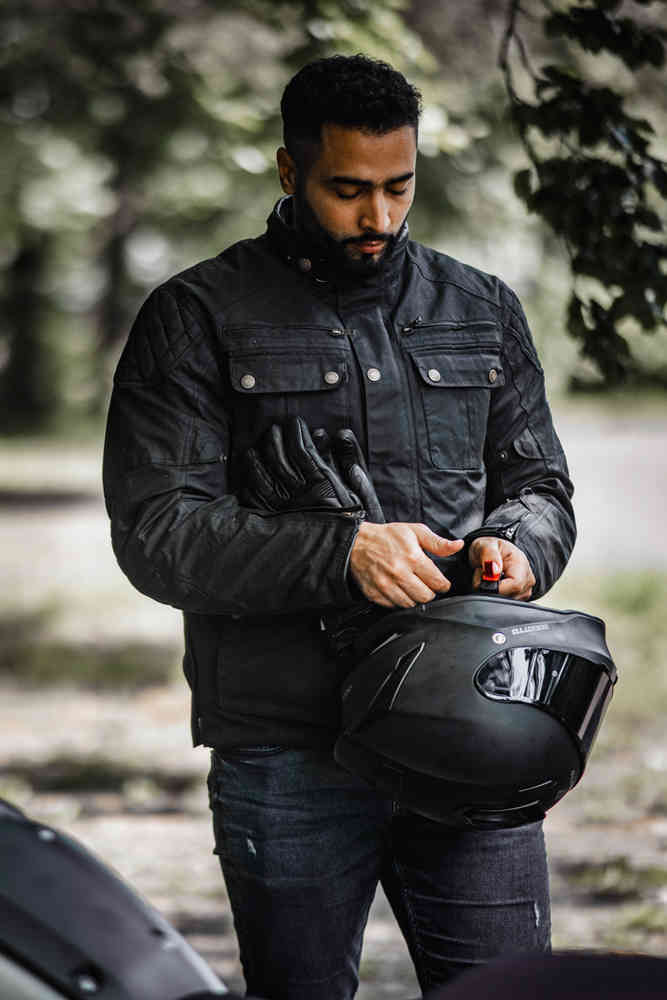 Merlin Yoxall II Motorcycle Waxed Jacket