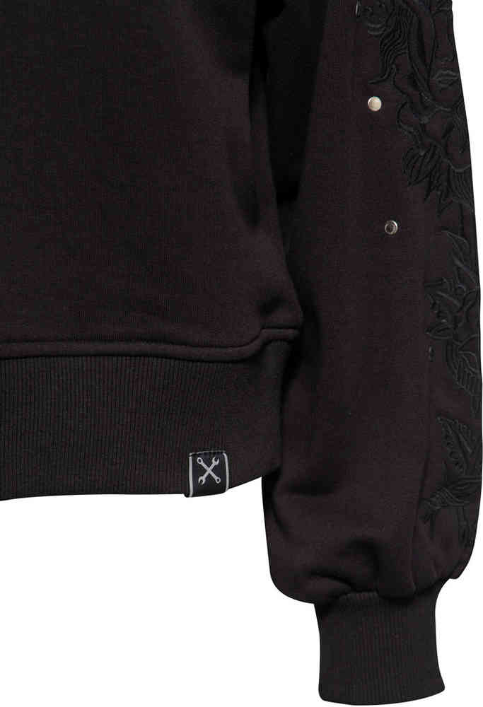 Queen Kerosin Rose Face Ladies Hoodie