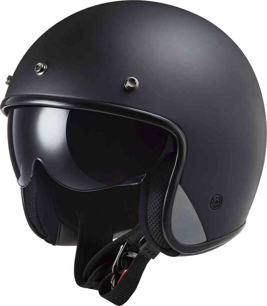 LS2 OF601 Bob II Solid Jet Helmet
