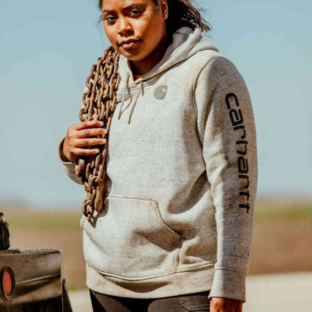 Carhartt Clarksburg Logo Ladies Hoodie
