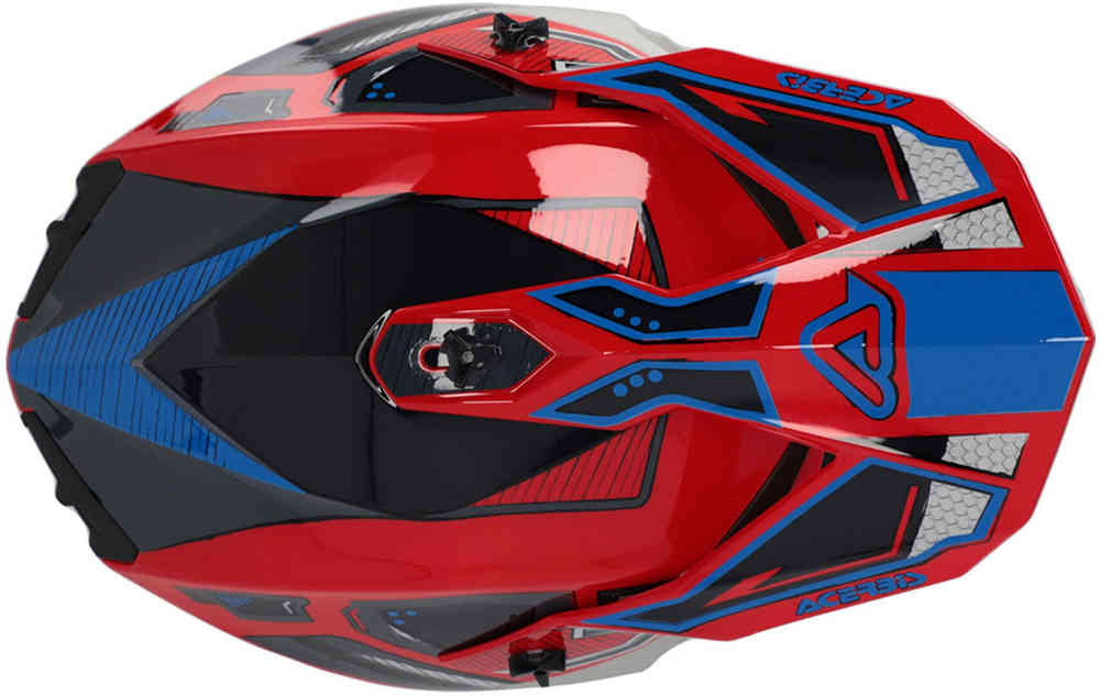 Acerbis Linear Graphic 2024 Motocross Helmet