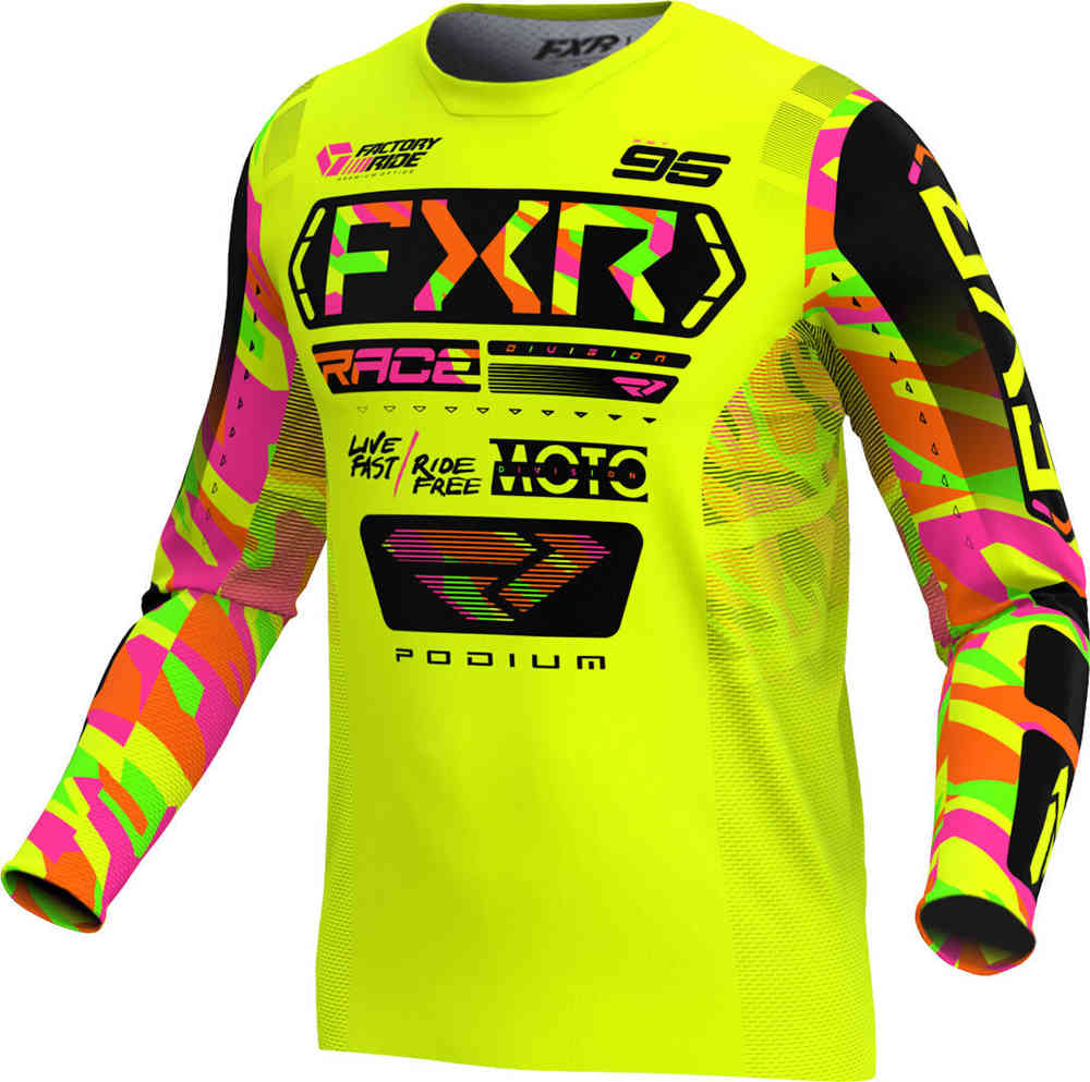 FXR Podium 2025 Youth Motocross Jersey