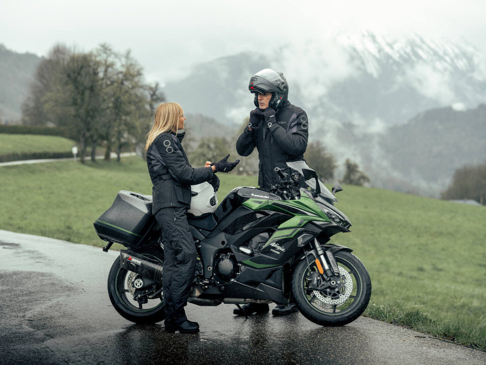 Bering Siberia waterproof Ladies Motorcycle Textile Jacket