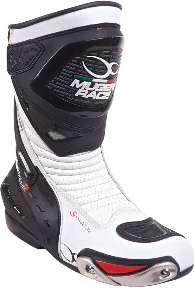 MUGENRACE Sphantom 2 perforated Motorcycle Boots